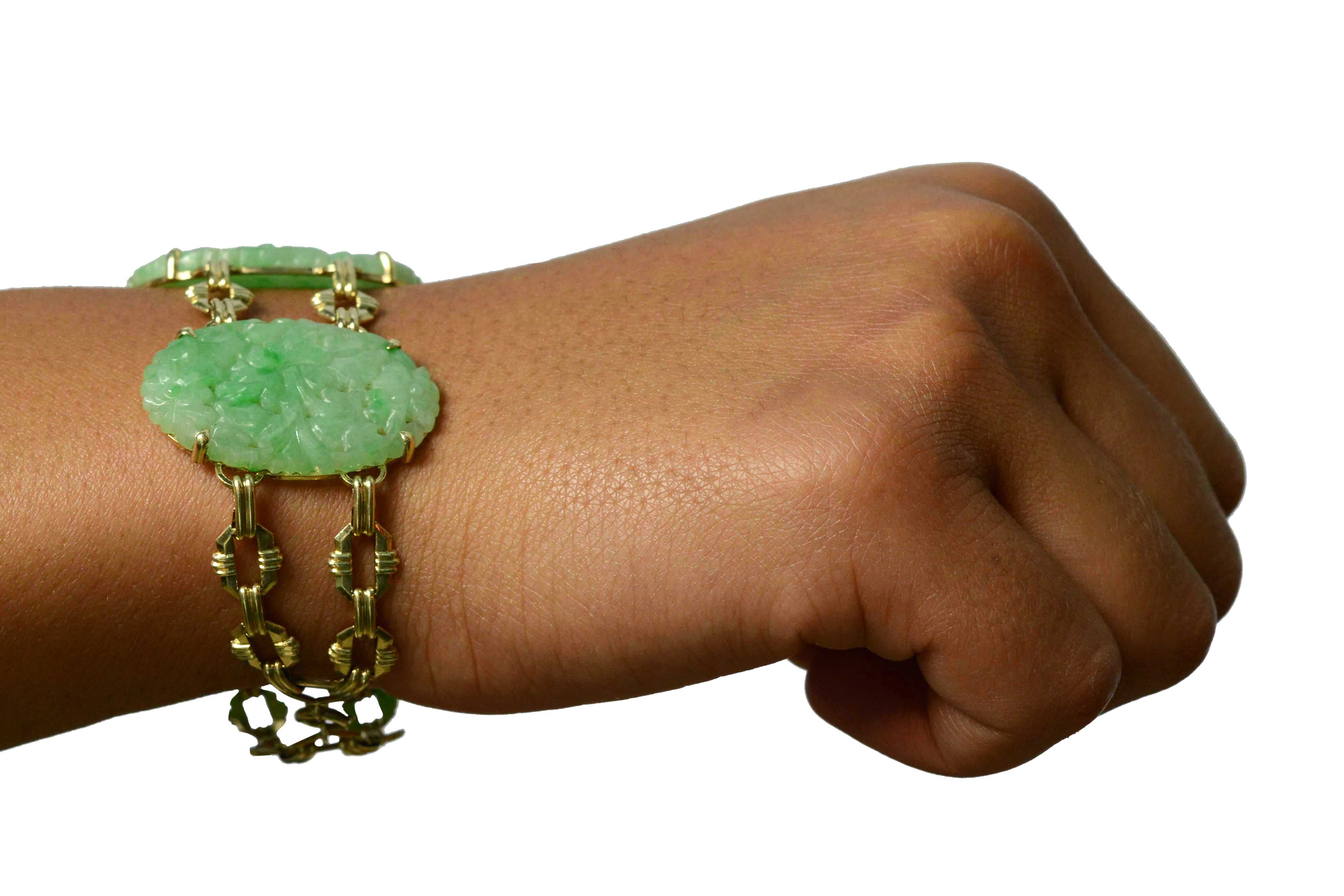 100% Natural 7A green jade bangles hollow handcarved jadeite bracelets Real jade  jewelry bracelets for women charm bracelet - AliExpress